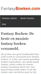Mobile Screenshot of fantasyboeken.com